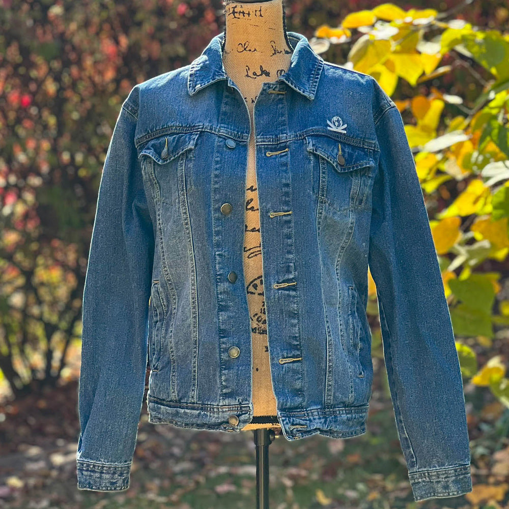 Tree of Life blue women's Denim jacket