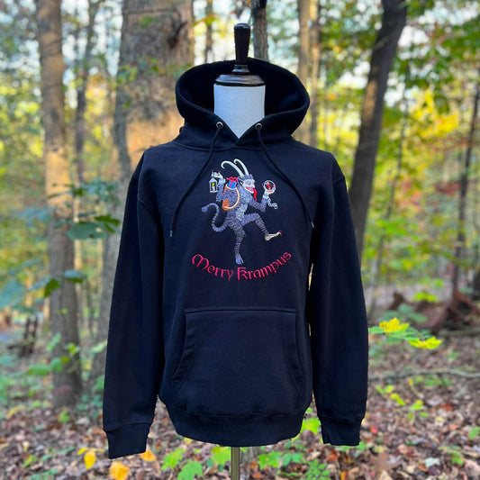 Krampus Embroidered Unisex hoodie